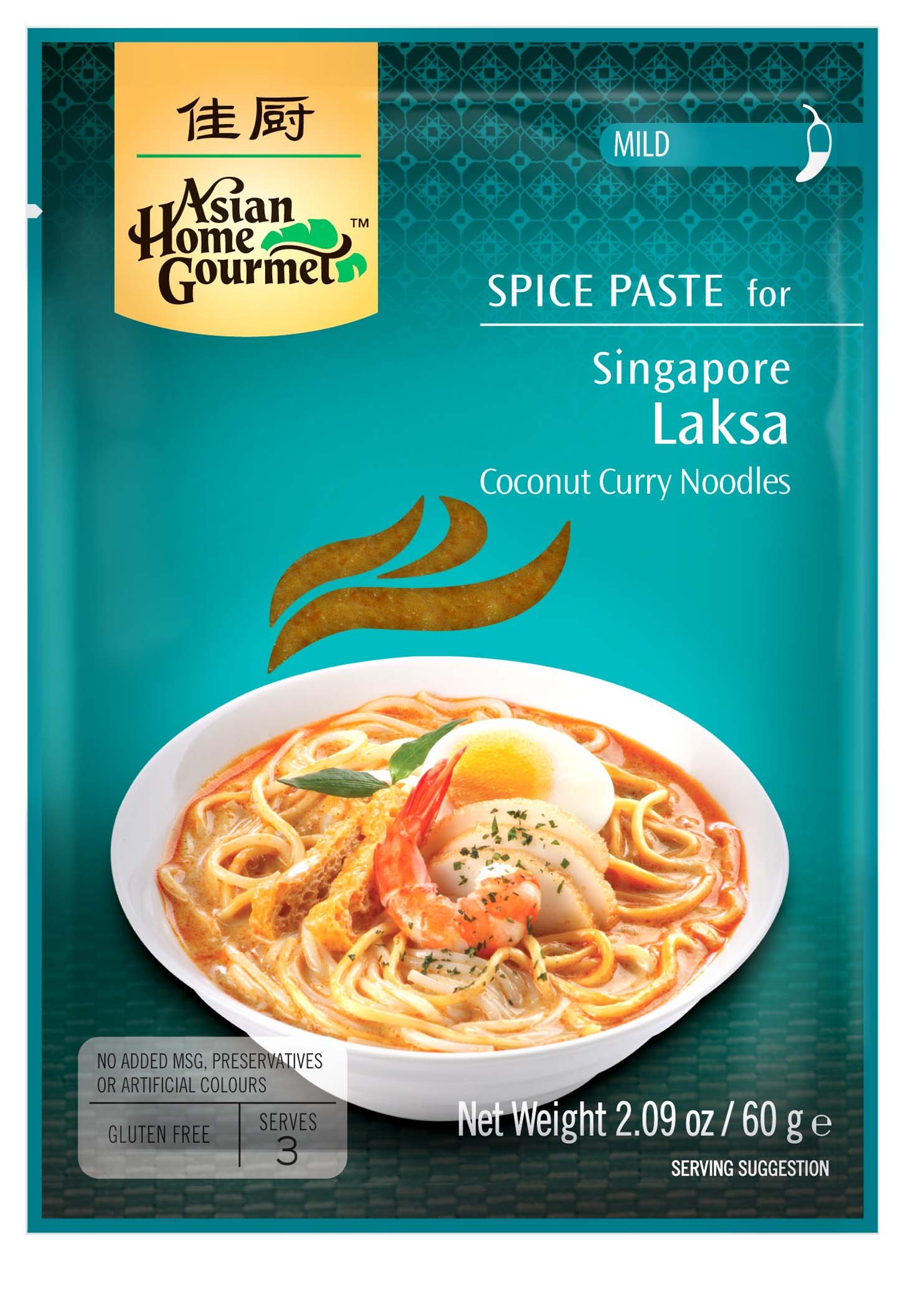 Amazon.com : Asian Home Gourmet Spice Paste for SINGAPORE LAKSA